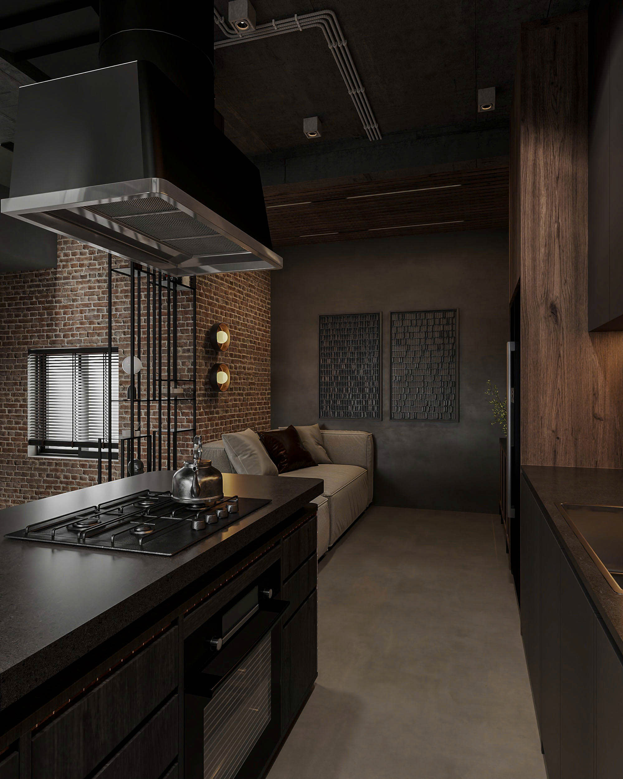 Residence Q.10 — Industrial — góc nhìn 7